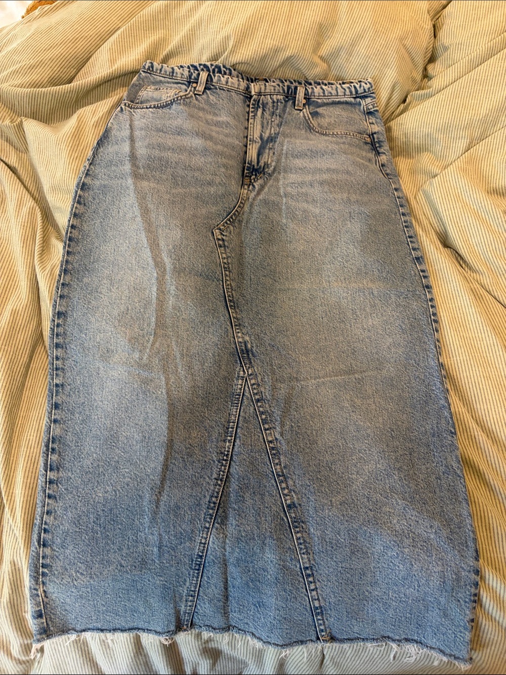 Cotton On Denim Midi/Maxi Skirt